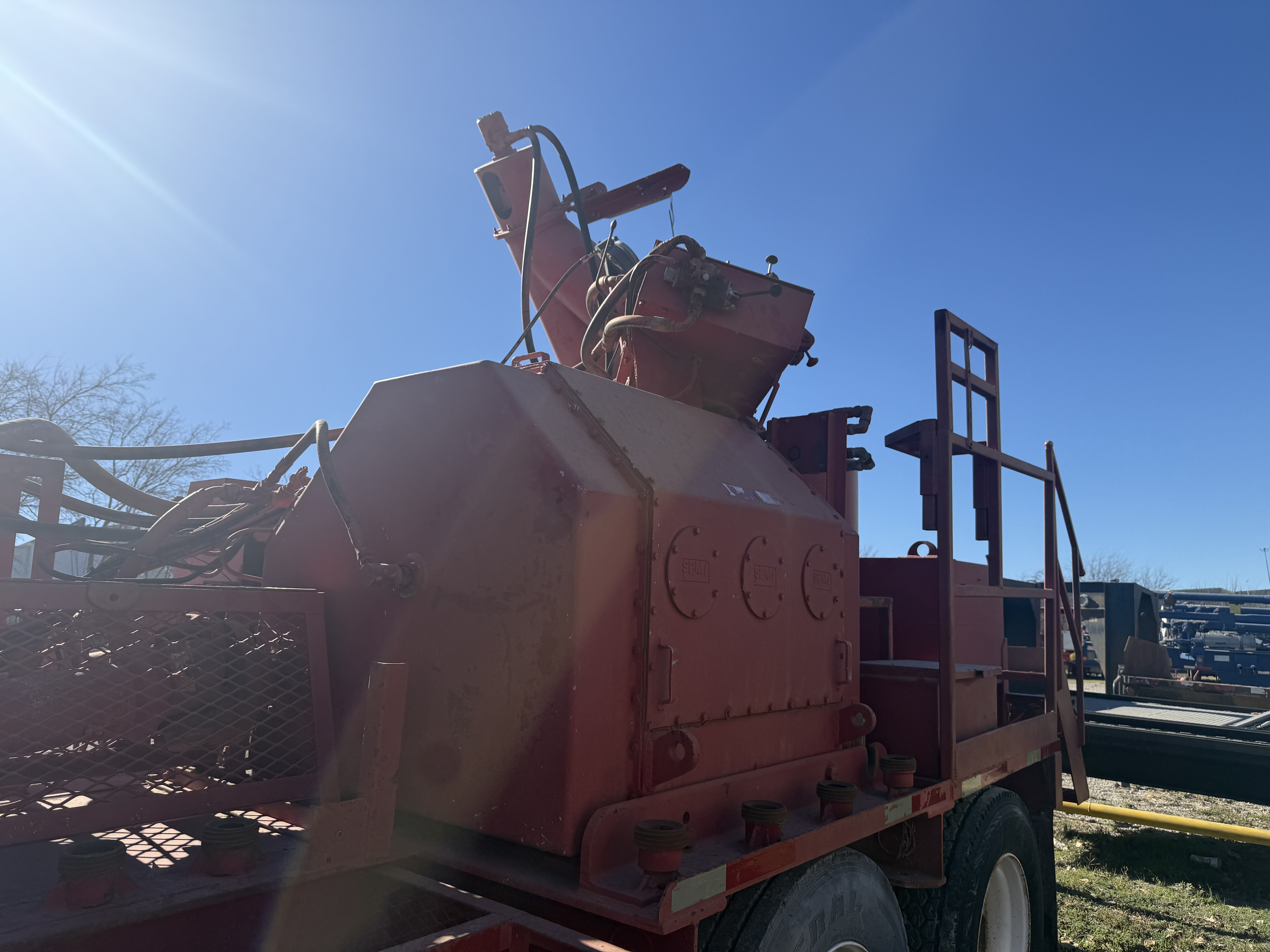 Used Blender with SPM 2250 HP Triplex Pump, Detroit 16V Engine & Allison Transmission