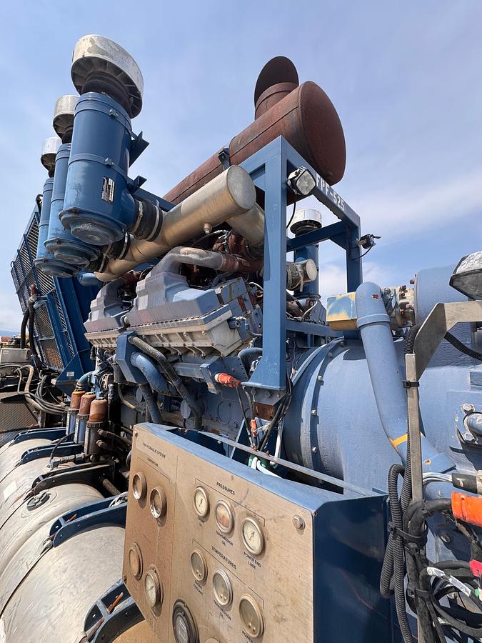 Used 2009 BJ Triplex Frac Pump Trailer - Cummins QSK60-C Diesel Engine - GREAT UNIT!