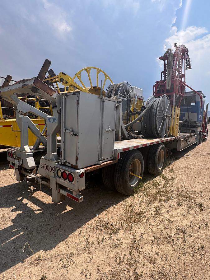 Used 2001 NOV HydraRig Coil Tubing Support Trailer - Hose Reels - Control Cabin