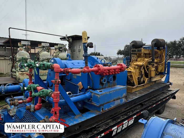 Used 2004 Gardner Denver PAH Triplex Pump - Detroit 8V-71 Diesel Engine - Manual Transmission - NICE!