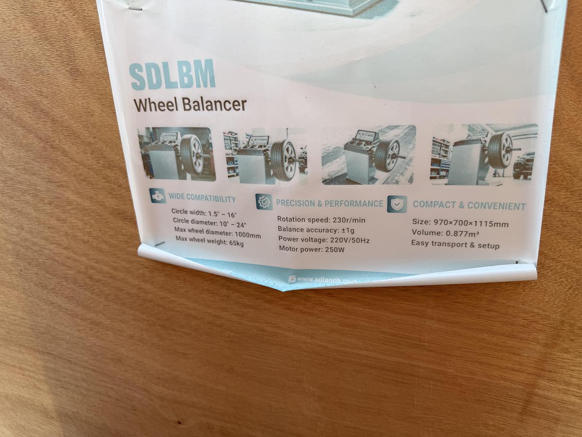 Used TBM Intelligent High-precision Wheel Balancing Machine (UNUSED)