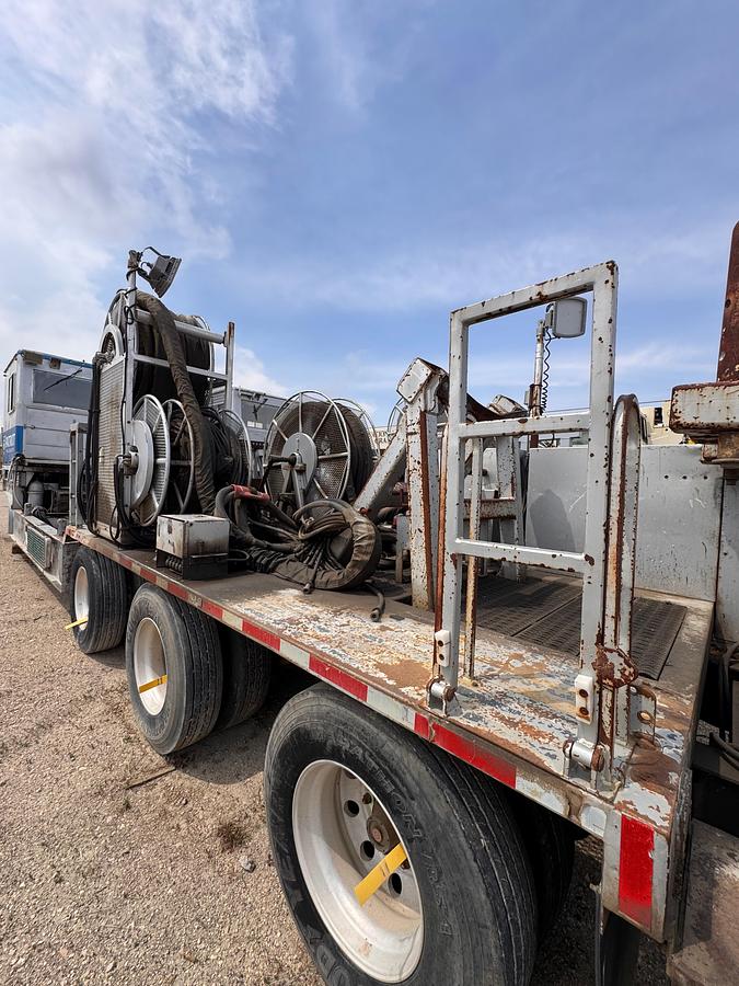 Used 2007 NOV HydraRig Coil Tubing Tri-Axle Trailer