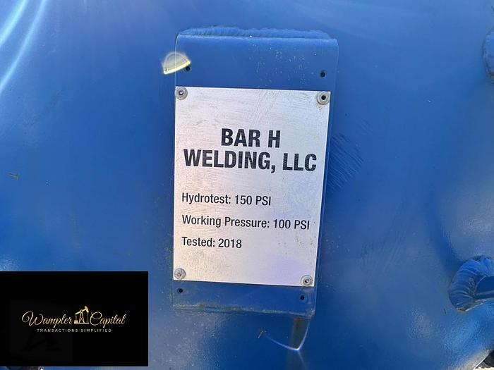 Used 2018 Bar H Welding Sand Separator