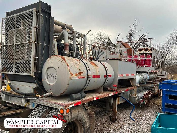 Used 2011 NOV Rolligan MT-1060 Triple Screw T/A Frac Blender