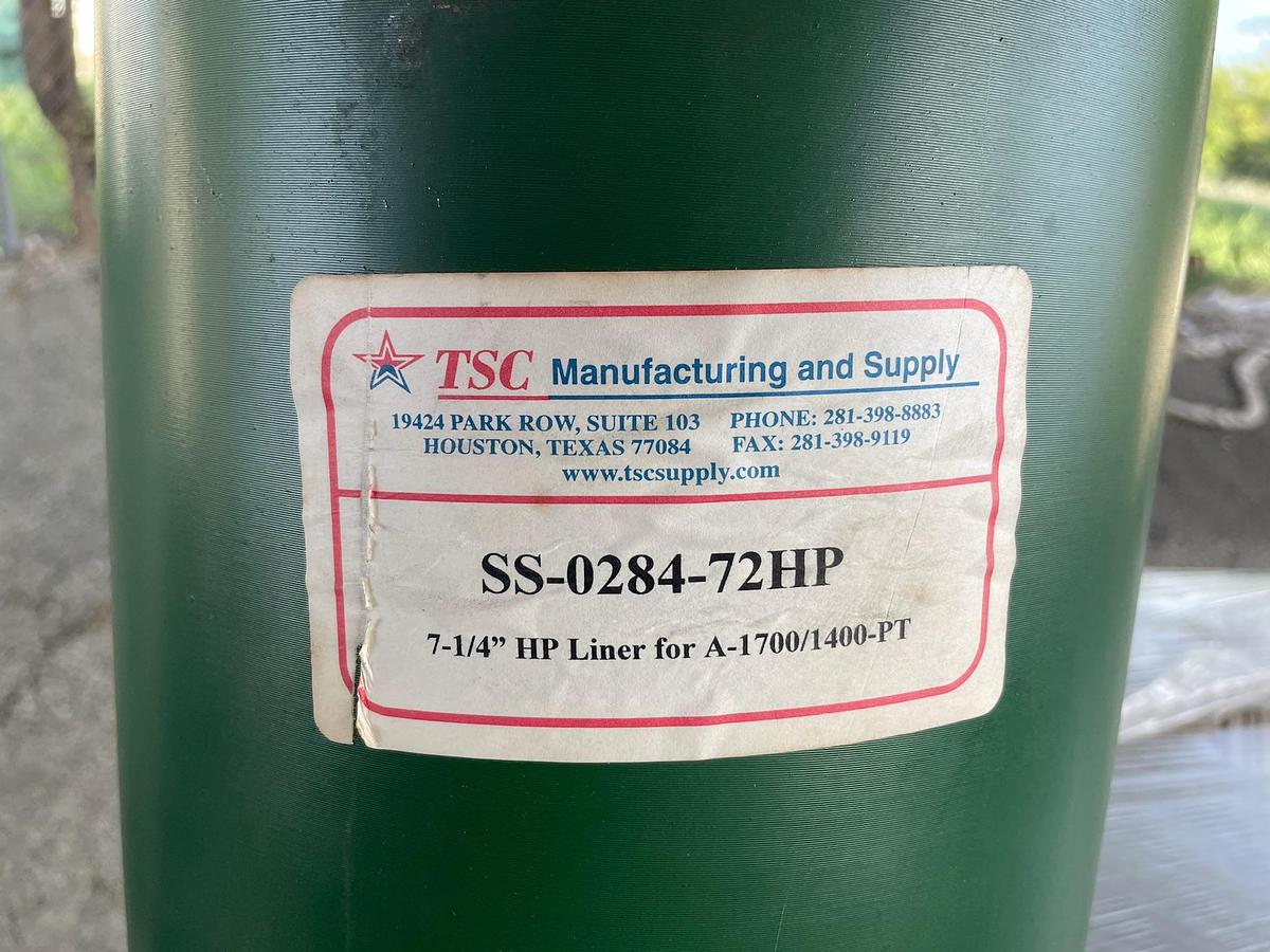 Used (7) OILWELL A1700/1400 PT Chrome Pump Liners (UNUSED) - (6) 07-1/4" & (1) 7-1/2"