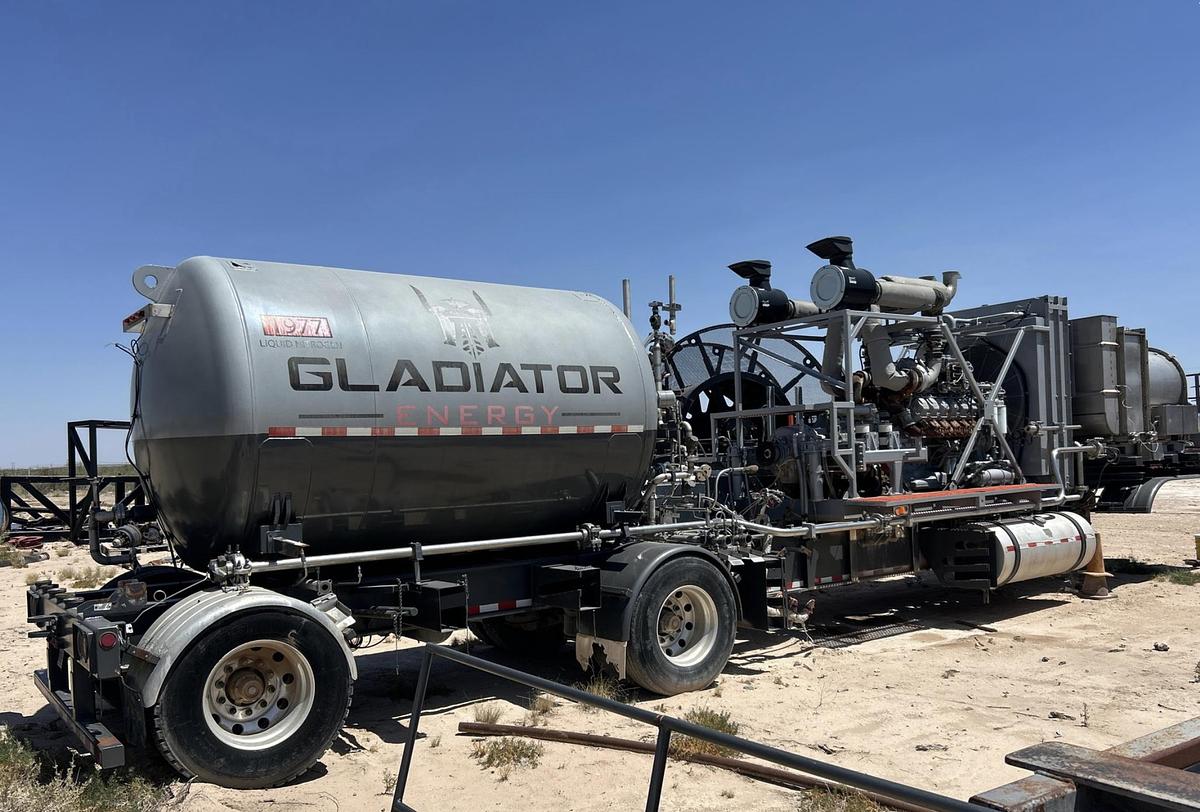 Used 2012 Overbilt Trailer Company Nitrogen Pump Trailer