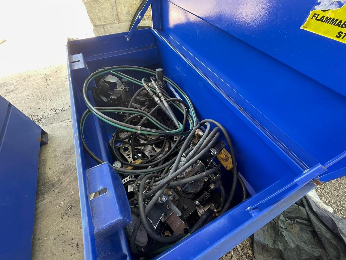 Used Better Built Jobsite Box with Hydraulic Components, Hoses & Industrial Parts