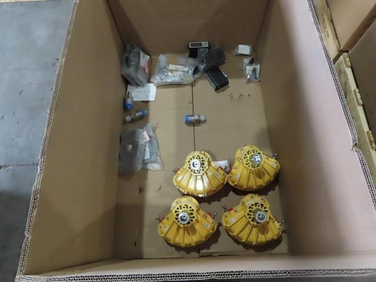 Used (4) Kinetrol 09 Pneumatic Actuators with Load Cell - Electronic Sensors - Unused