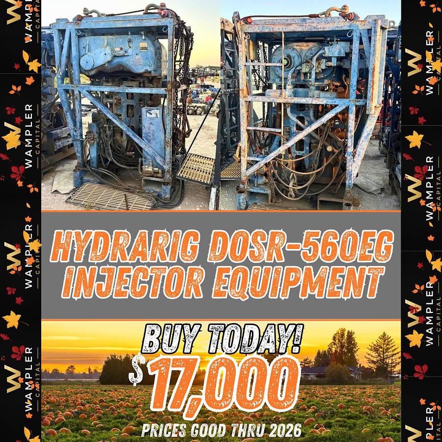 Used HydraRig DOSR-560EG Injector Equipment