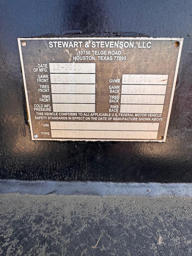 Used 2010 Stewart & Stevenson 4-Axle Coil Tubing Trailer - S&S 80k Injector Head - NICE!