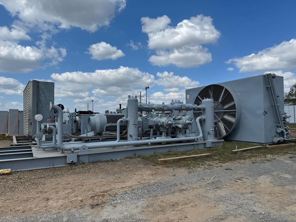 Used 2022 Ariel JGK 4 Natural Gas Compressor Package, Skidded