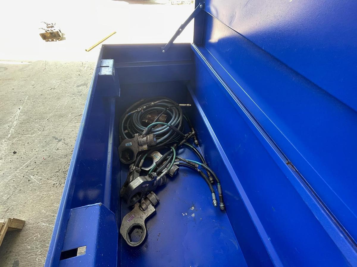 Used Better Built Jobsite Box with Hydraulic Components, Hoses & Industrial Parts