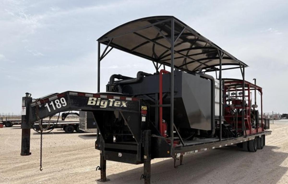 Used 2018 Nov Rolligon Chemical Mixing Unit Big Tex