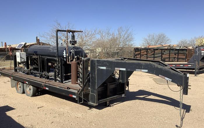 Used 28" x 30 ' 3-Phase Horizontal Sand Separator