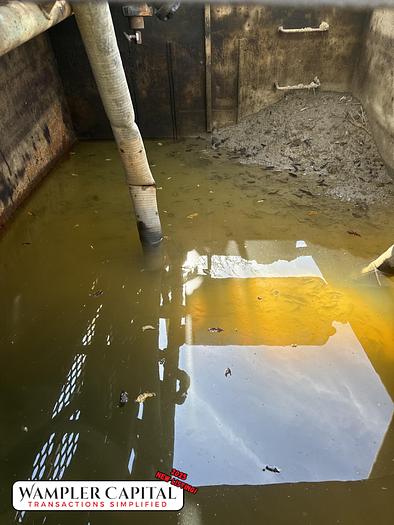 Used Mud Tank - Hardline Rack - Dual Compartment - Top Mounted Walkways - GREAT TANK!