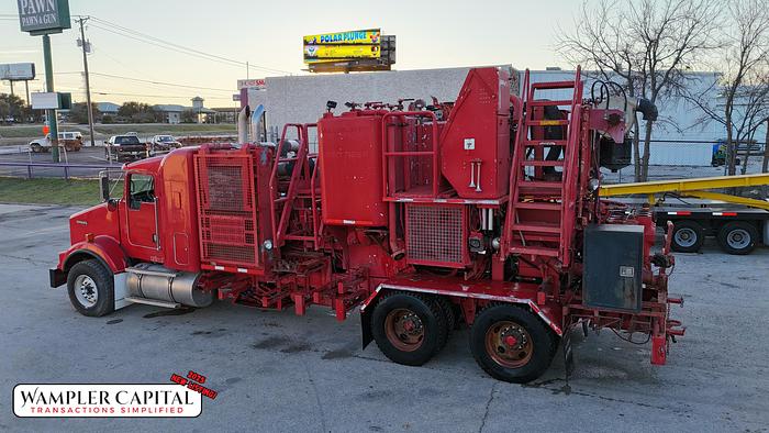 Used **RED TIGER ALERT** Kenworth T800 'Red Tiger' Single Cement Pump Truck - HT400 Triplex - HOT ITEM!
