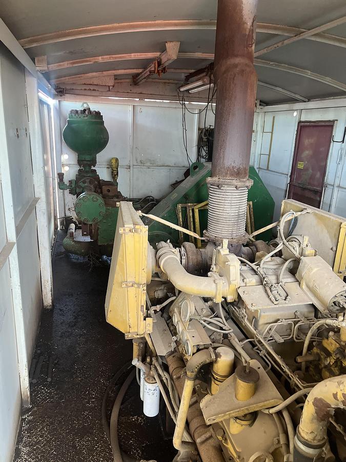 Used Gardner Denver PAH Triplex Pump - CAT 3412 Diesel Engine - Allison 5860 Transmission - Great Pump!