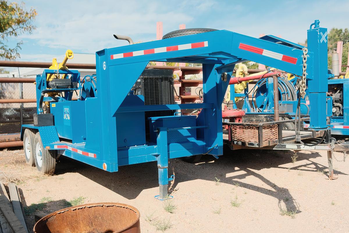 Used 2023 EVCO Power Swivel Trailer 2.5