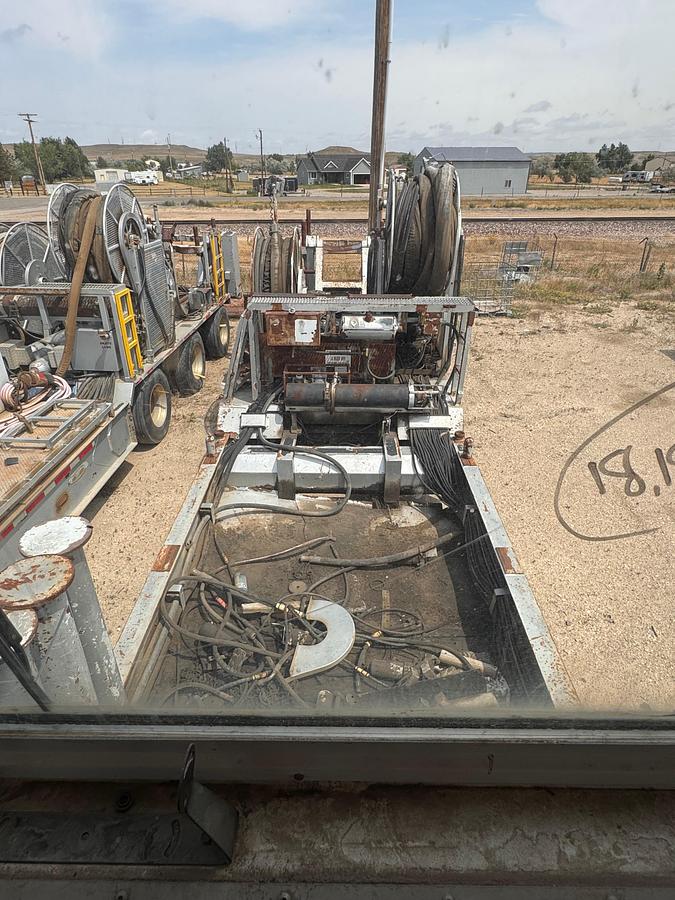Used 2007 NOV HydraRig Coil Tubing Tri-Axle Trailer