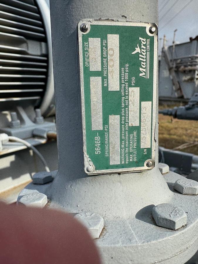 Used Electric Natural Gas Compressor Skid with Separator and Aftercooler