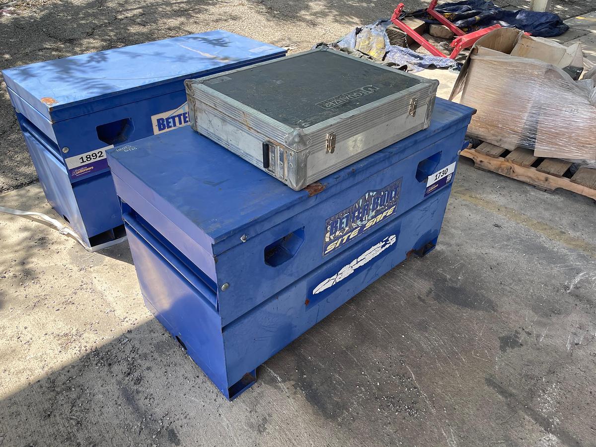 Used Better Built Jobsite Box with Hydraulic Components, Hoses & Industrial Parts