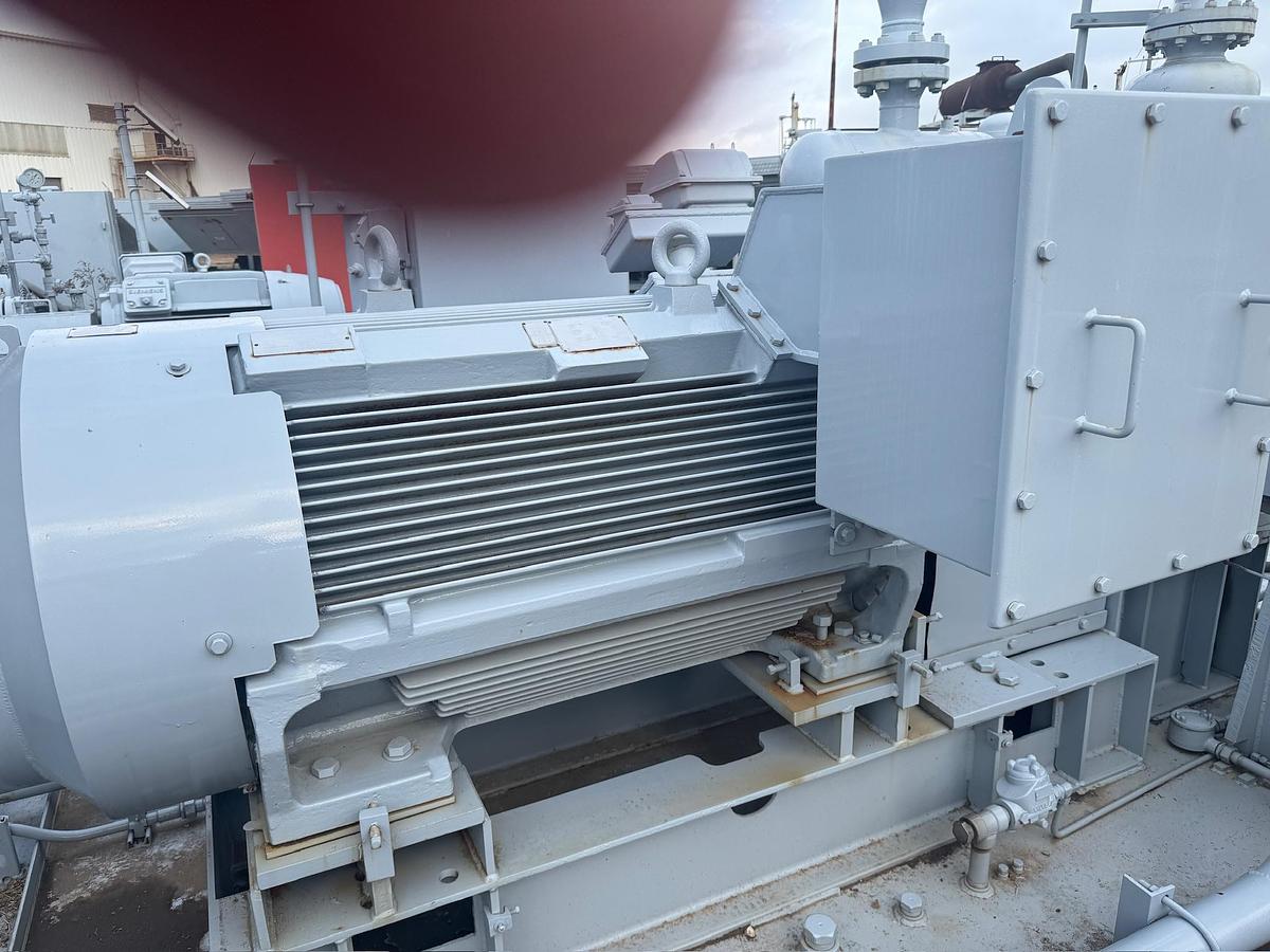 Used 2008 ETR Electric Reciprocating Natural Gas Compressor Skid with Aftercooler & Separator