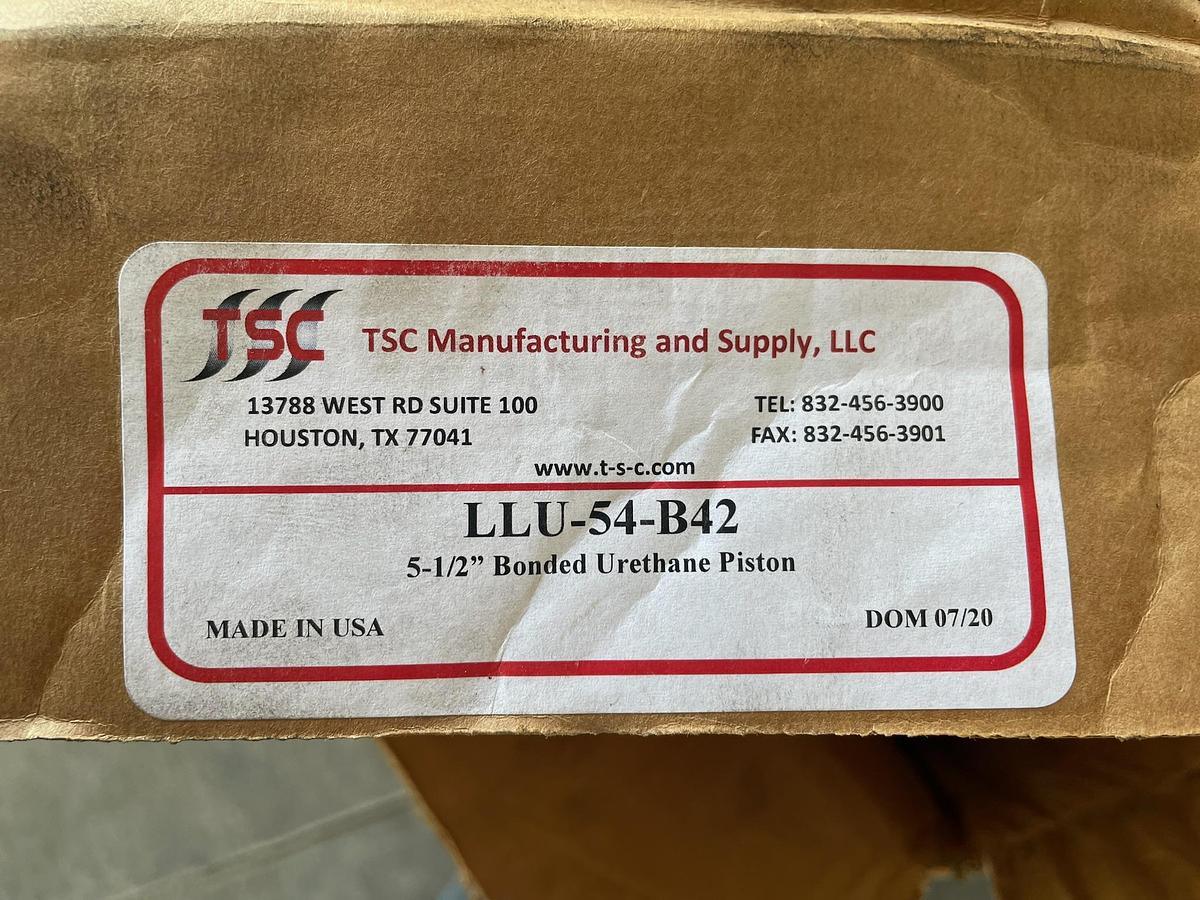 Used (121) Piston Urethane Bonded 5-1/2" 42 MM Bore (UNUSED)