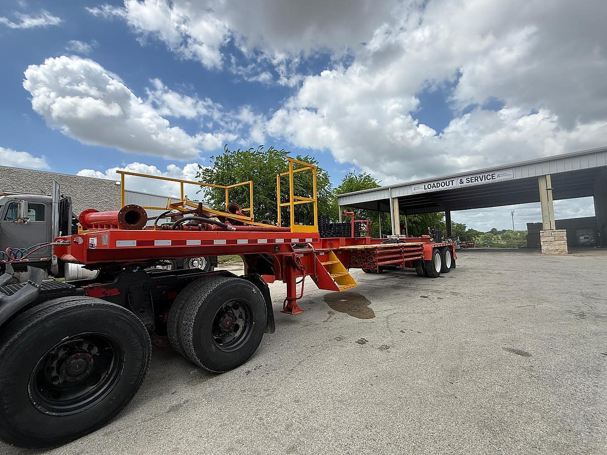 Used 2018 3T MFG 36' X 102" Frac Pump Trailer