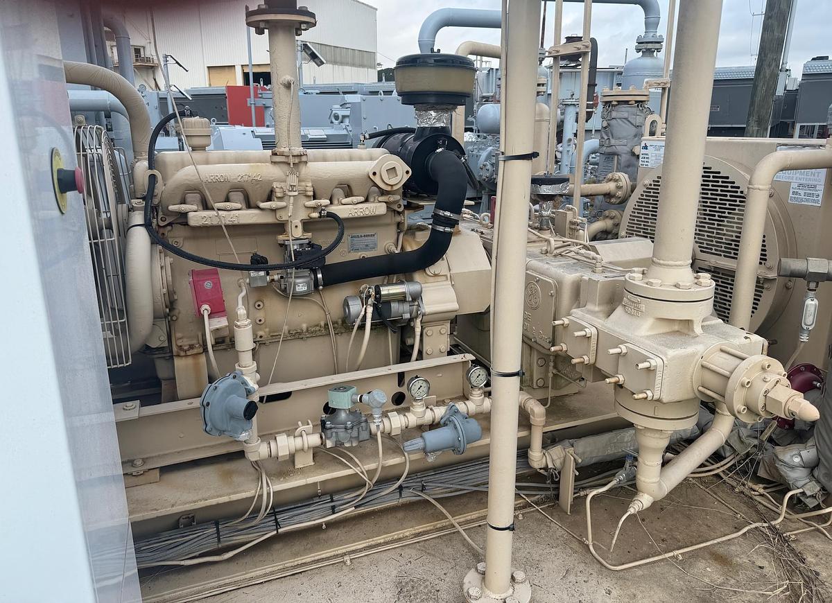 Used 2018 Arrow Engine-Driven Reciprocating Natural Gas Compressor Package