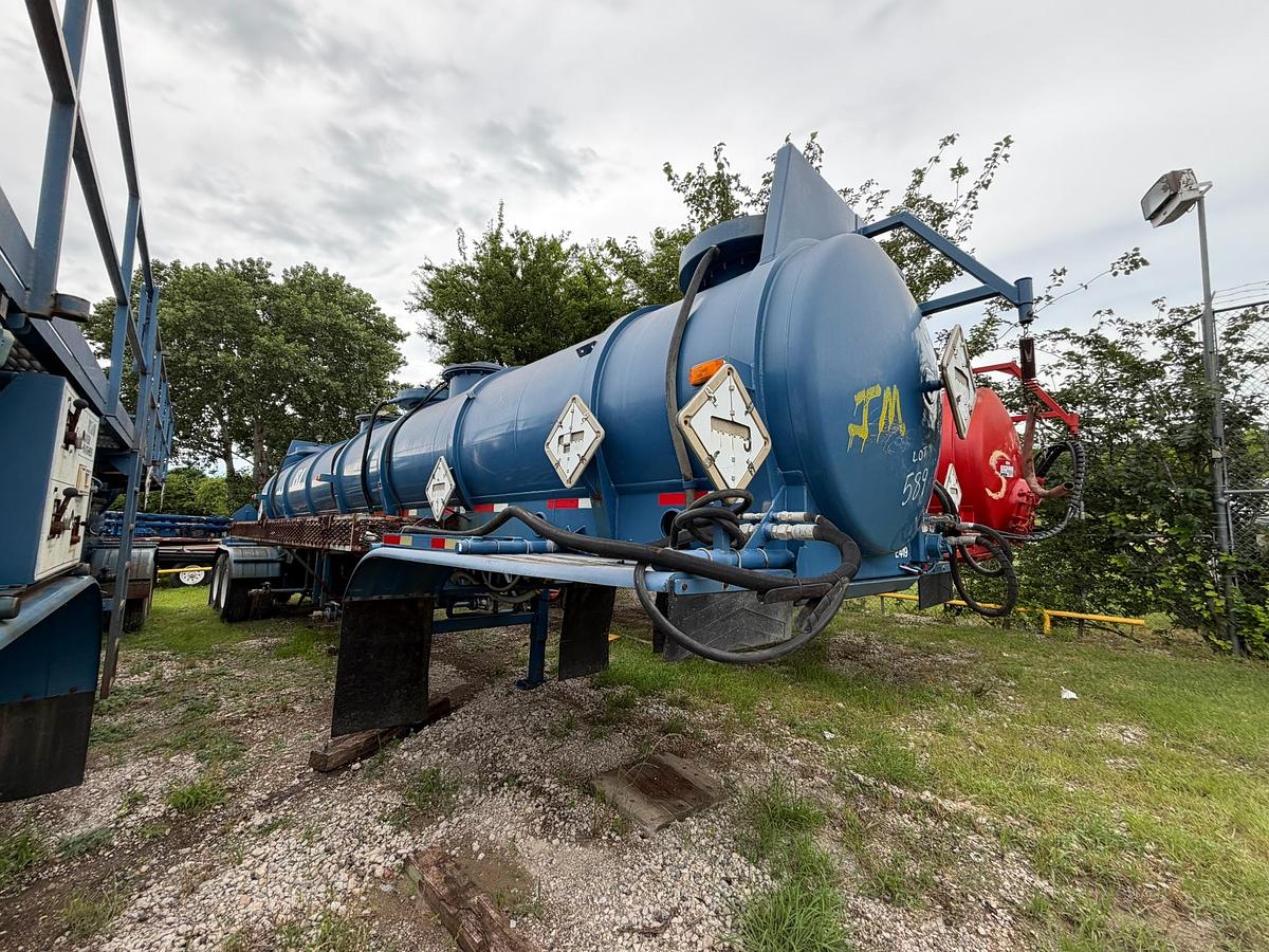 Used 2006 Worley Welding Works 4,100 Gallon 3-Comp Acid Transport Trailer