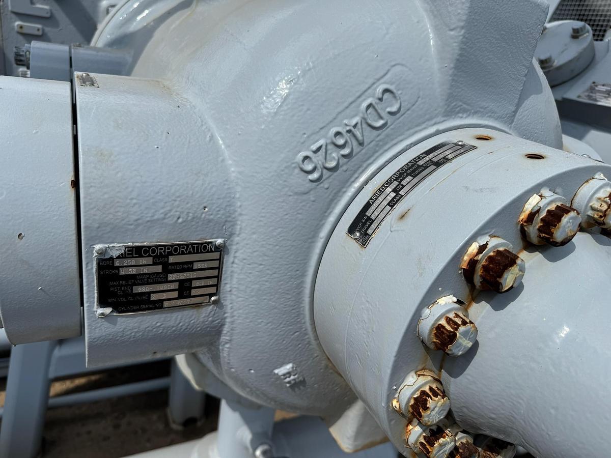 Used 2022 Ariel JGK 4 Natural Gas Compressor Package, Skidded