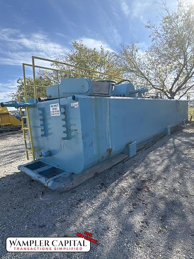 Used Mud Tank - Hardline Rack - Dual Compartment - Top Mounted Walkways - GREAT TANK!