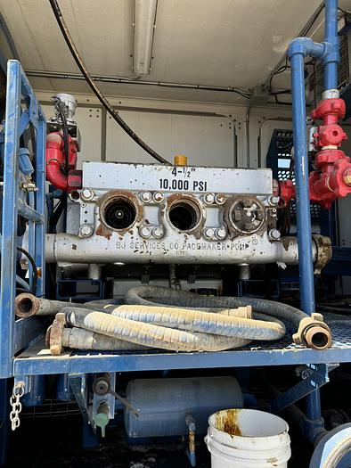 Used 2011 Single Cent Pump Enclosed Trailer - Cummins QSM-11 Motor, BJ Pacemaker Pump