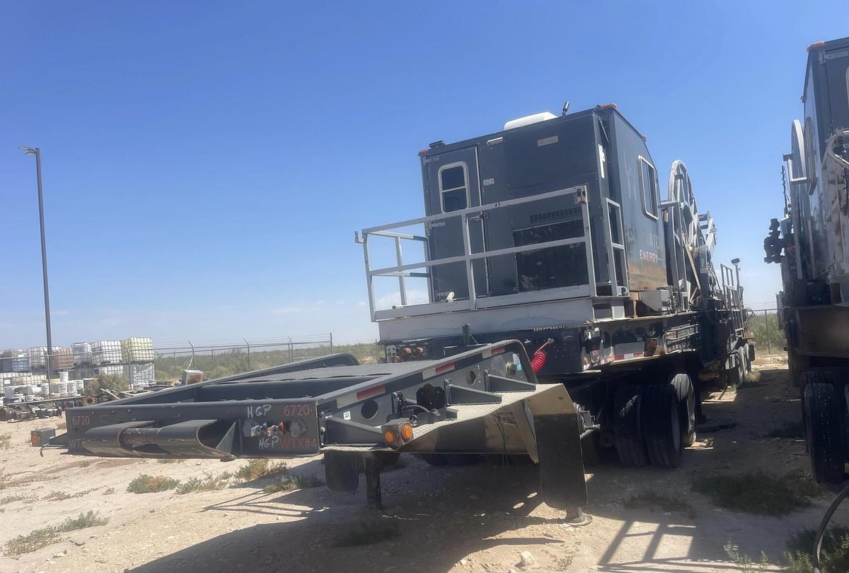 Used 2013 Peerless Limited (1) Coil Tubing Reel Trailer