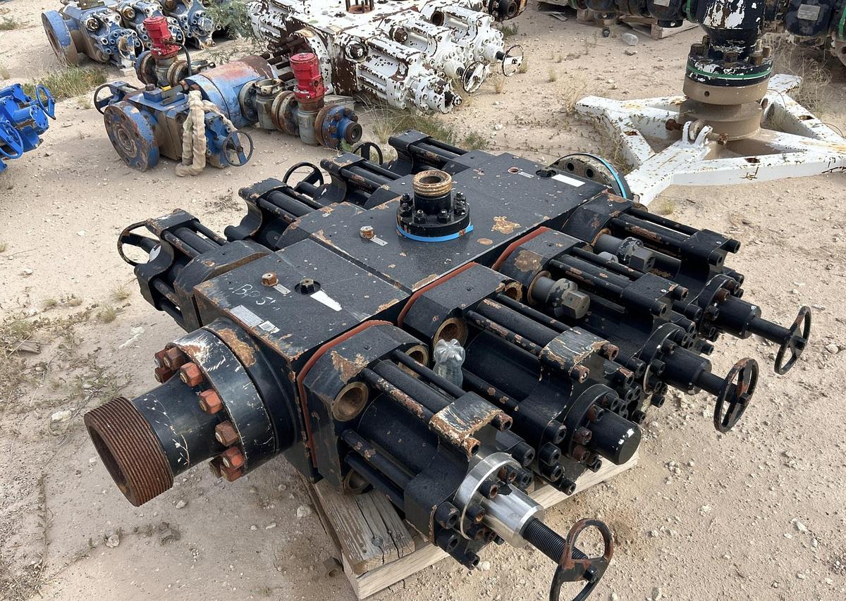 Used 10000 psi Quad Blowout Preventer