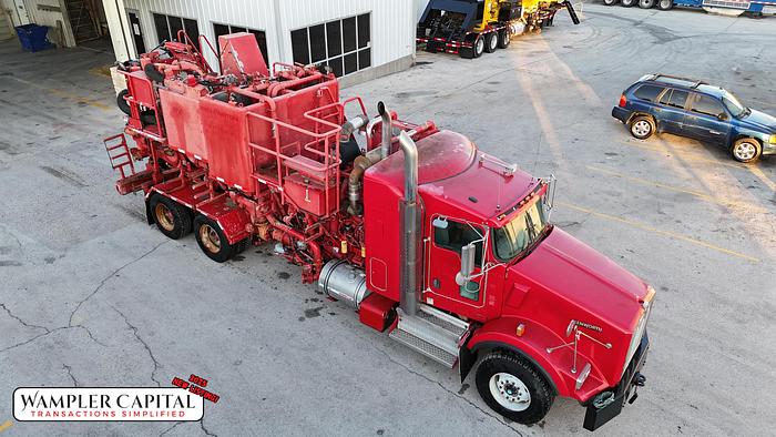 Used **RED TIGER ALERT** Kenworth T800 'Red Tiger' Single Cement Pump Truck - HT400 Triplex - HOT ITEM!