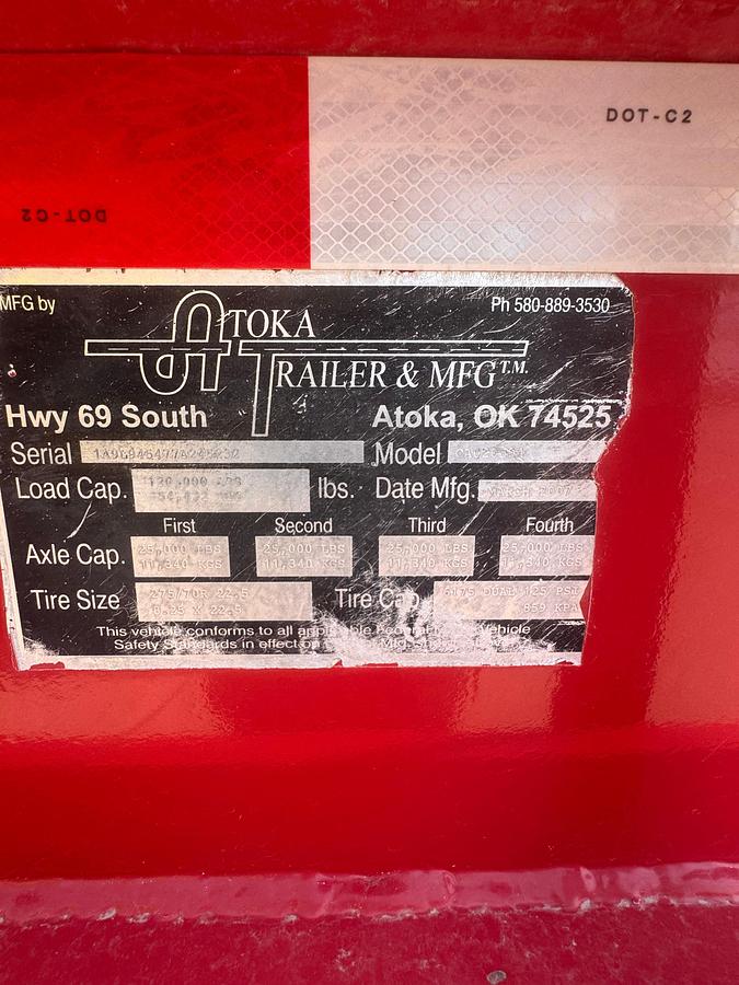Used 2007 NOV HydraRig Coil Tubing Reel Trailer - Injector Stand