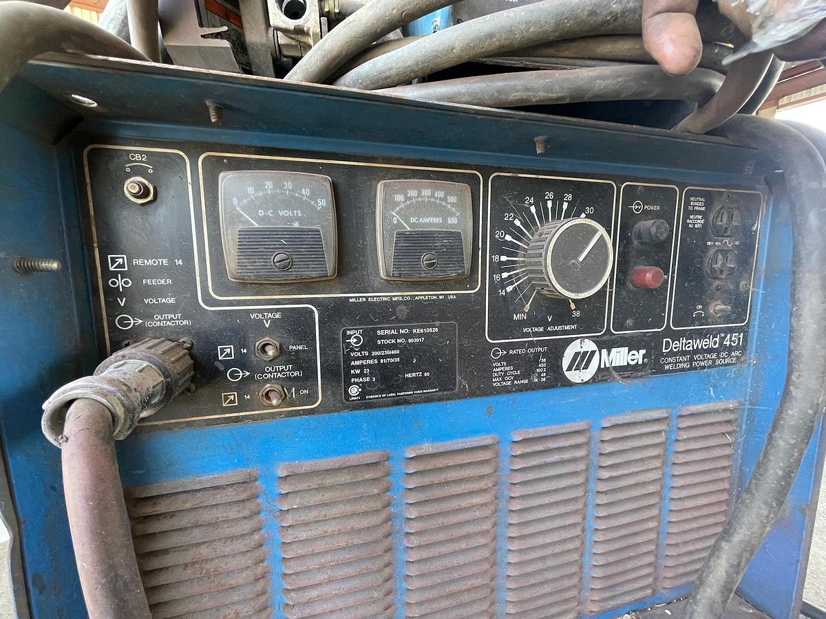 Used Miller DC Arc Welder