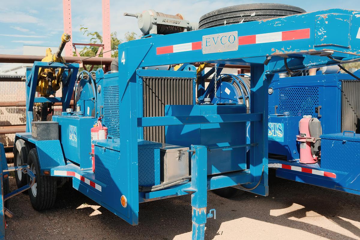 Used 2018 EVCO Power Swivel Trailer 2.5