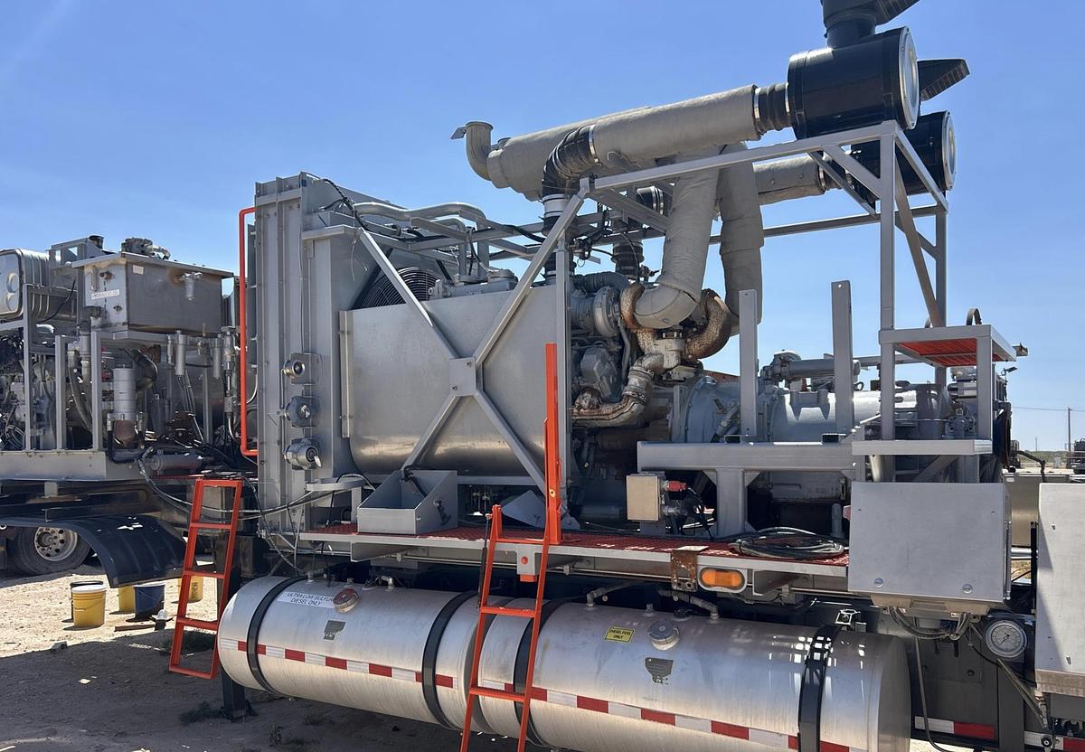 Used 2012 Overbilt Trailer Company Nitrogen Pump Trailer