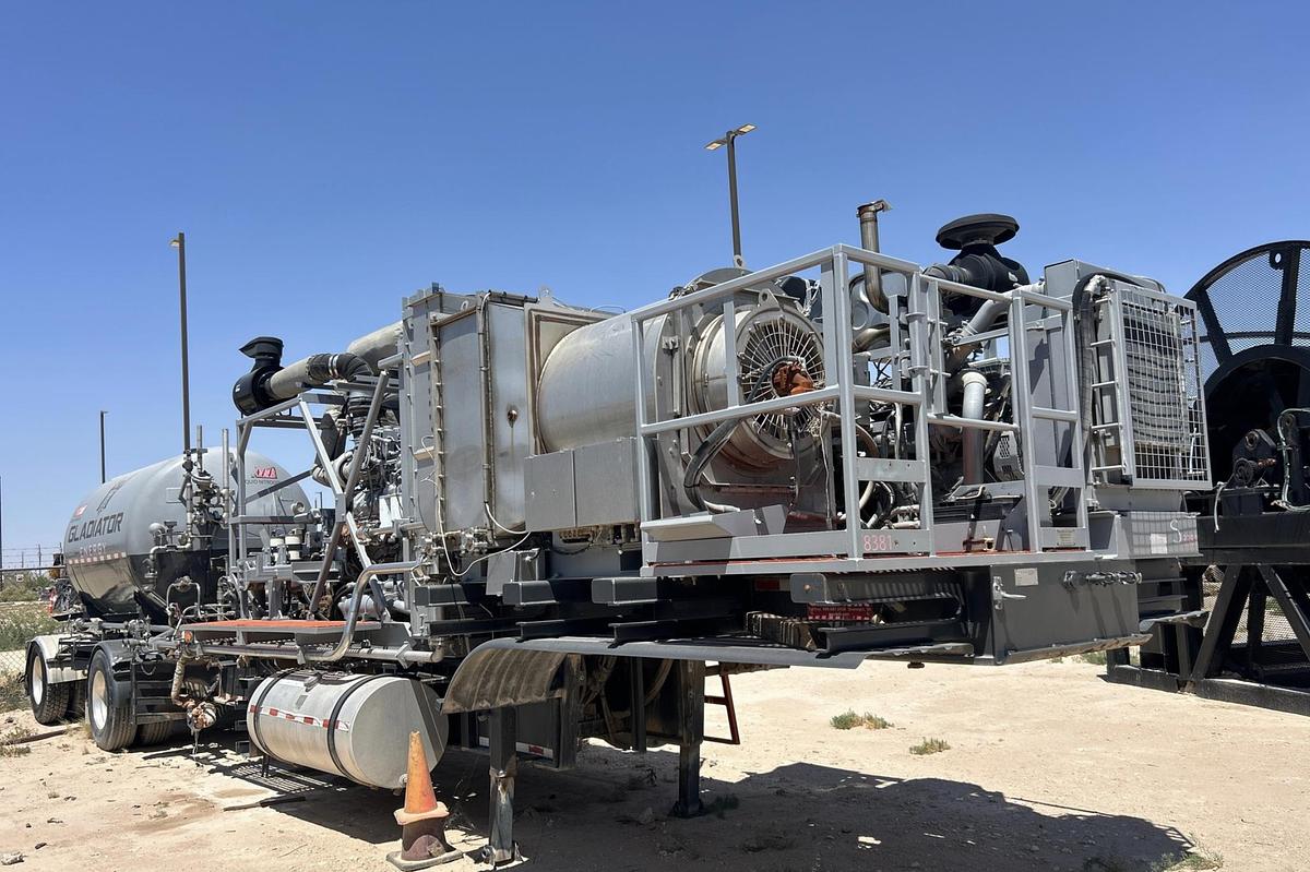 Used 2012 Overbilt Trailer Company Nitrogen Pump Trailer