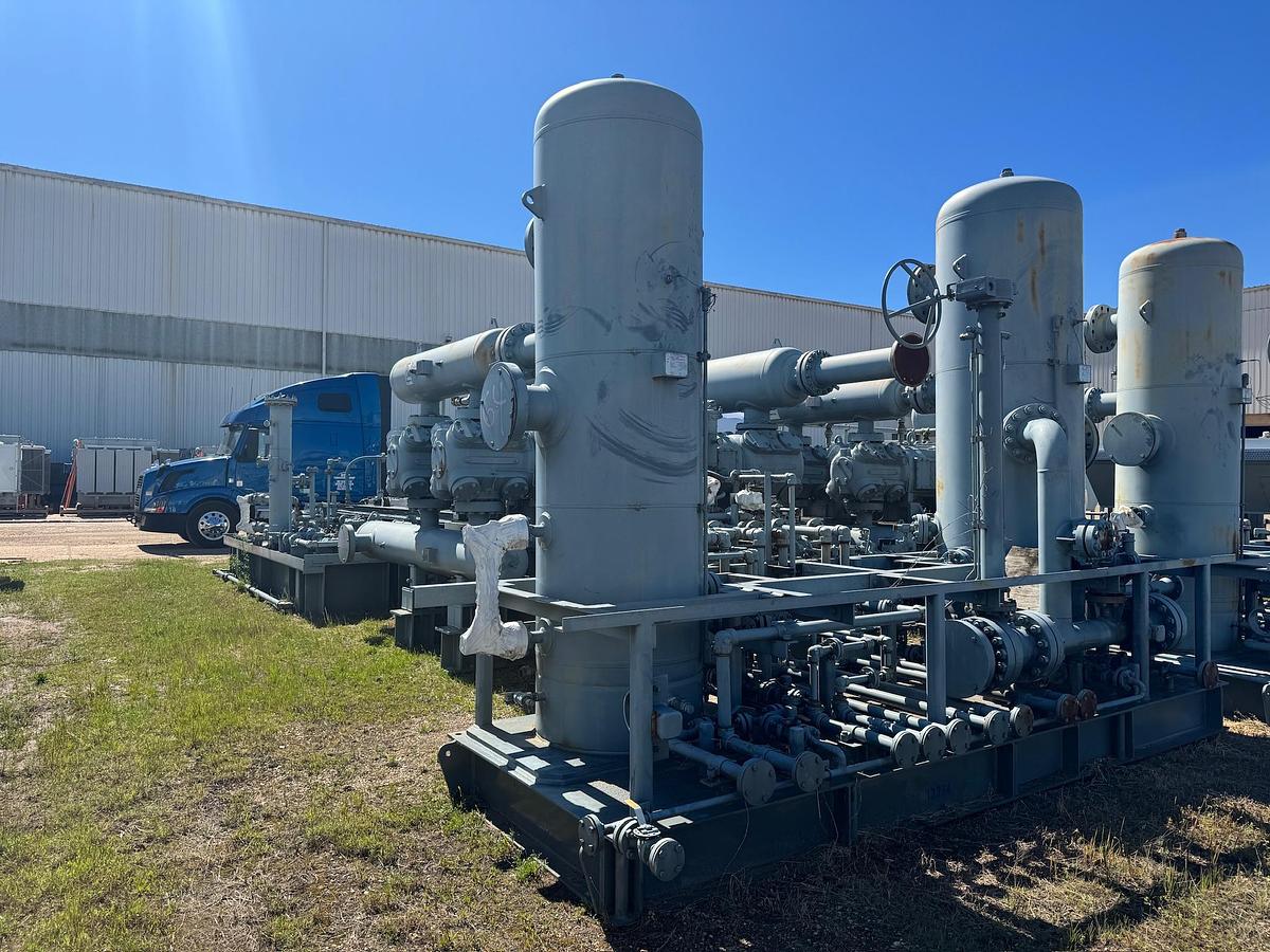 Used 2014 Ariel JGC 4 Natural Gas Compressor Skid Package (NEW/SLURPUS)