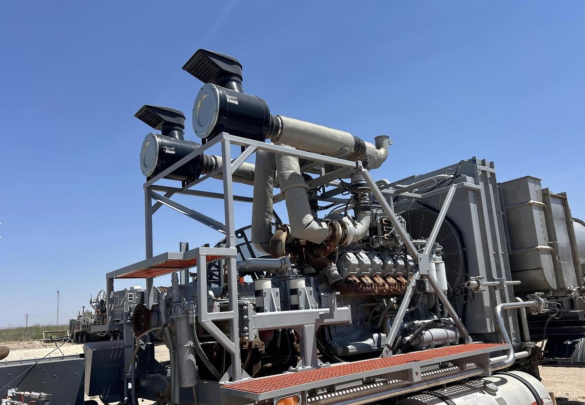 Used 2012 Overbilt Trailer Company Nitrogen Pump Trailer