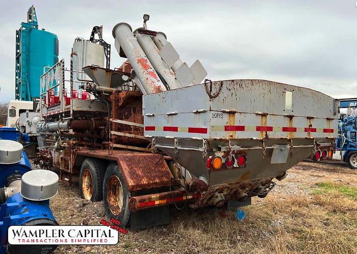 Used 2011 NOV Rolligan MT-1060 Triple Screw T/A Frac Blender