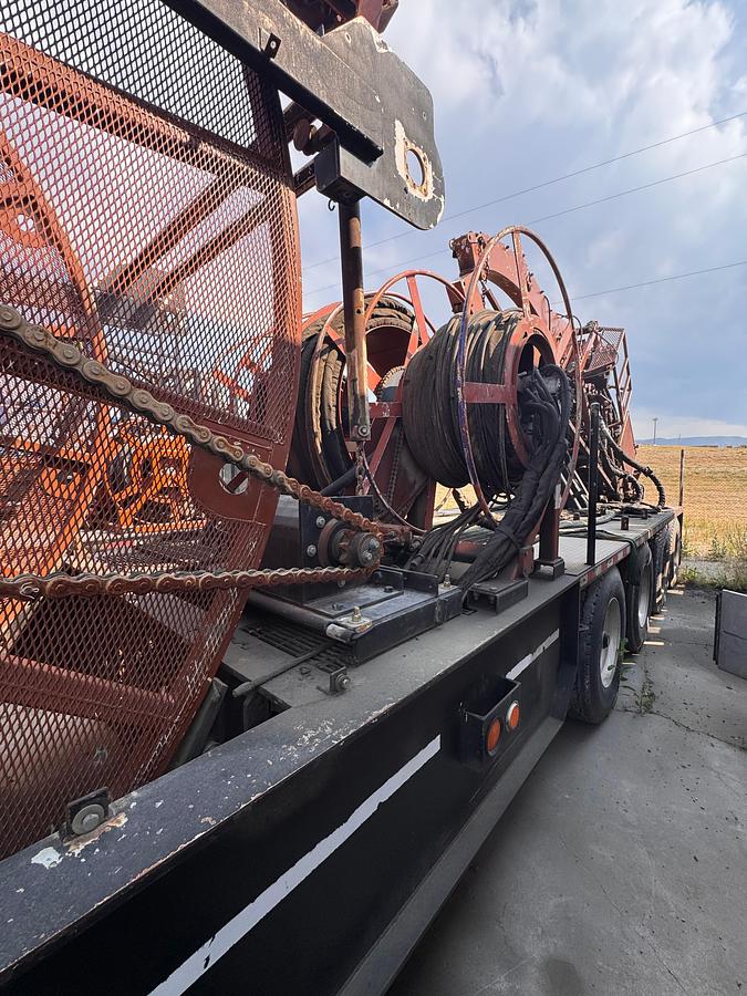 Used 2010 Stewart & Stevenson 4-Axle Coil Tubing Trailer - S&S 80k Injector Head - NICE!