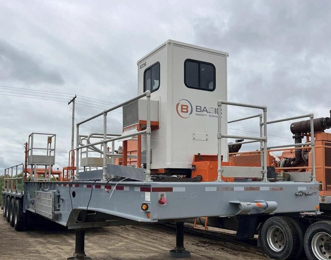 Used 2015 PEERLESS CH-53-3A 4-Axle Coil Tubing Reel Trailer