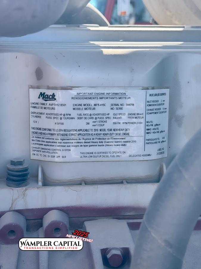 Used 2010 Mack High-Pressure Frac Pump Truck - GU814