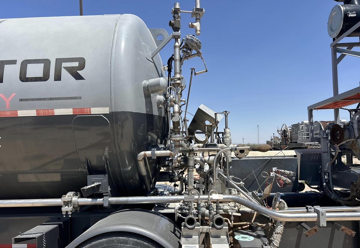 Used 2012 Overbilt Trailer Company Nitrogen Pump Trailer