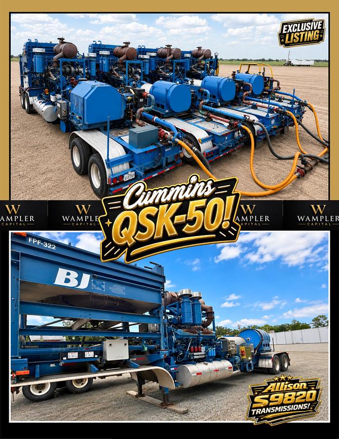 Used 2012 7-Pump Frac Package 2250 HP