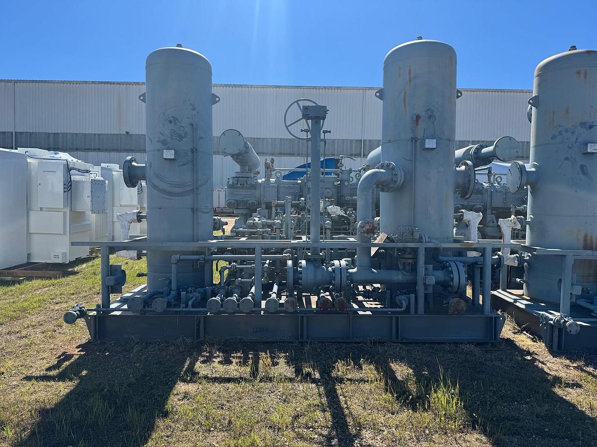 Used 2014 Ariel JGC 4 Natural Gas Compressor Skid Package (NEW/SLURPUS)